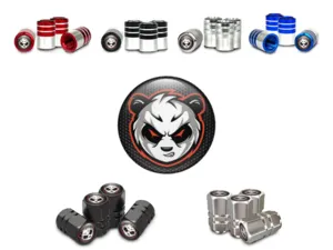 Tires Valve Caps for Motorcycle Premium Style